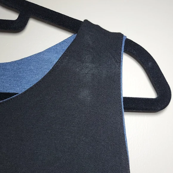 Black reversible dress to blue (L) - Picture 5 of 11